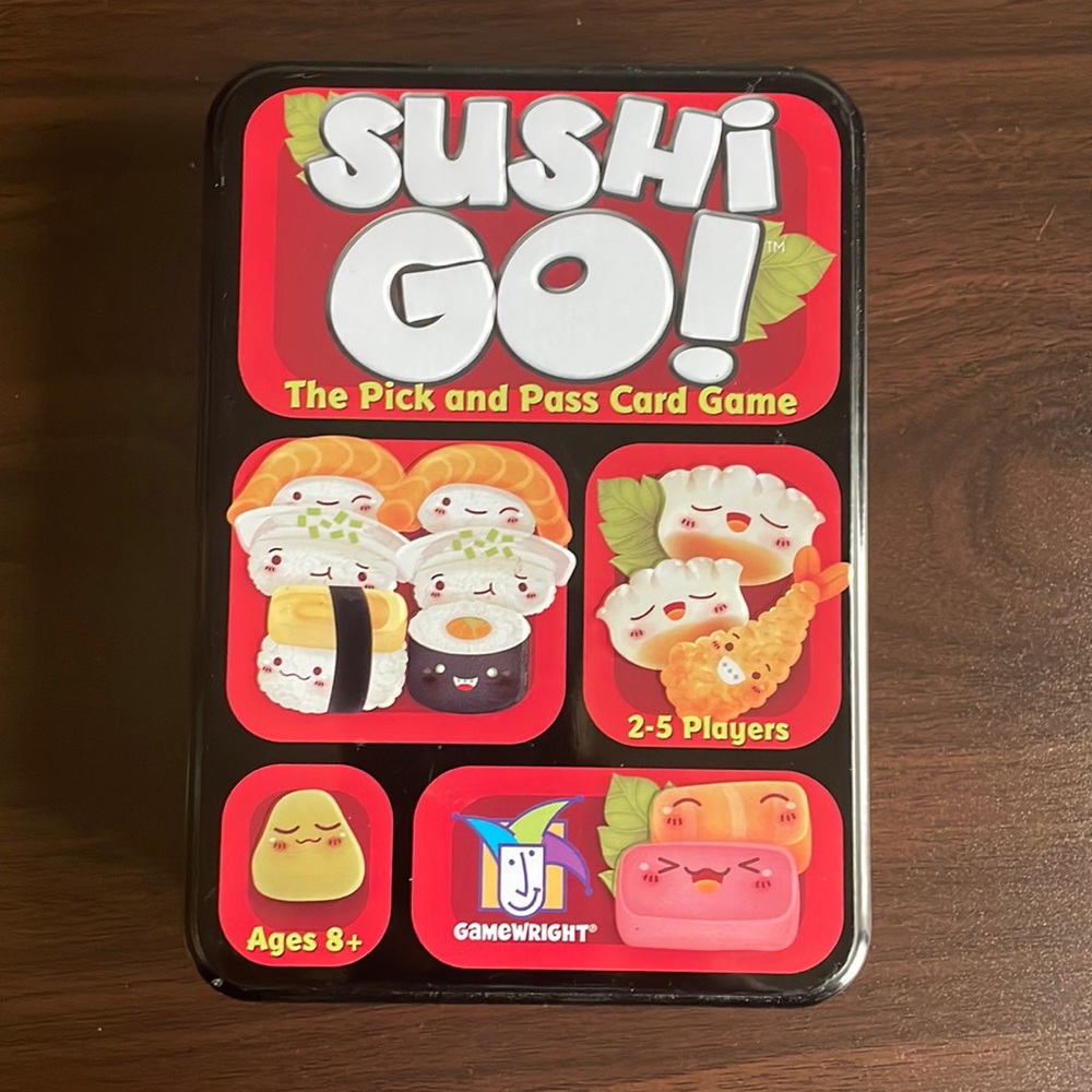 Mini sushi go game